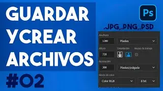¿En que formato guardar las fotos de photoshop ? || Curso de Photoshop gratis🅿️#02
