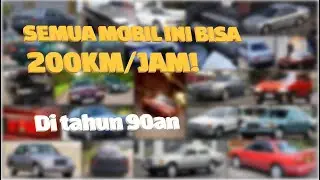 15 Mobil era 90an Paling Kencang di Indonesia