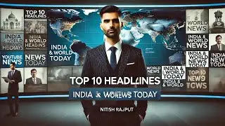 आज की 10 बड़ी ख़बरें: India और World की सबसे बड़ी Headlines | Daily Bulletin