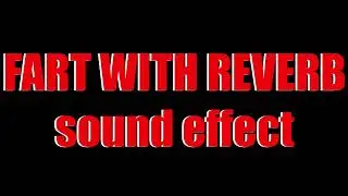 FART WITH REVERB SOUND EFFECT