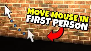 How To Move The Mouse In First Person | HowToRoblox