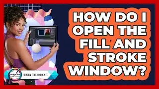 How Do I Open The Fill And Stroke Window?