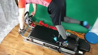Nugara  su kojos tiesimu (treniruoklis)/Back exercise