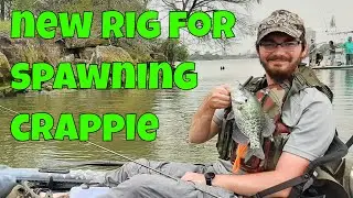 Best Spawning Crappie Jig Setup For Shallow Water on Gibbons Creek