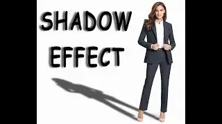How to create a realistic shadow effect using Photoshop CC.