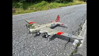 Tail Heavy Maiden Flight B-17 