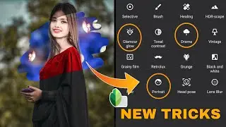 Snapseed photo editing | Snapseed photo editing background change | Glowing butterfly photo editing