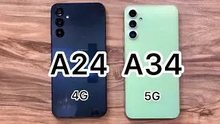 Samsung Galaxy A24 vs Samsung Galaxy A34
