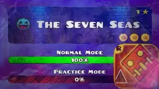 Geometry Dash Meltdown - The Seven Seas 100% - Level 1 (All 3 Coins) Геометрия Даш Расплавление 100%