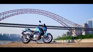 LIFAN KP350 (LF350-2) street naked bike road running trailer