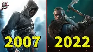 Evolution of Assassin's Creed games 2007 2022 3