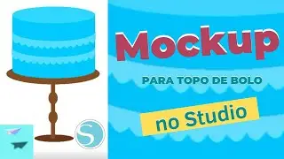 Mockup para topo de bolo | Studio