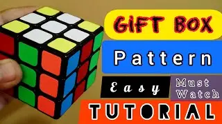 how to make gift box pattern on a Rubik's cube