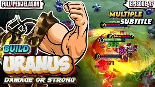 URANUS GAMEPLAY❗URANUS DAMAGE ATAU KUAT || URANUS BEST BUILD 2024.MLBB/MOBILE LEGENDS