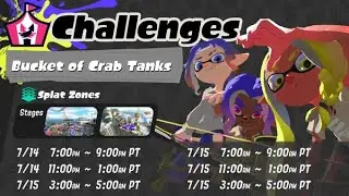 🎪The Bucket of Crab Tanks Challenge. Splatoon 3