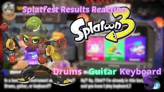 Splatoon 3 Splatfest: Drums/ Guitar/ Keyboard Splatfest Results Reaction