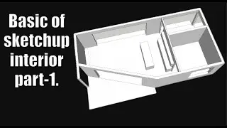 Basic of sketchup interior part-1.