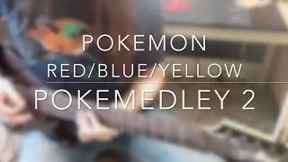 PokeMedley 2 - Pokemon Red Blue Yellow Metal Guitar Cover #pokemon20