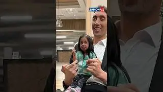Dunyoning eng uzun va eng kalta odami uchrashdi