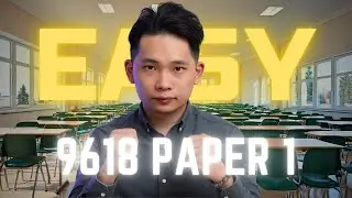 A Level Computer Science 9618 Paper 1: Specimen Paper Walkthrough