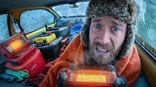 HOT CAR CAMP ON ICE AIR WITH GAS STOVE