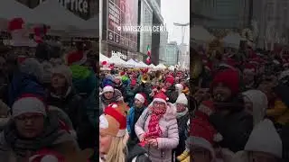🎅 Santa Claus parade took place in Warsaw! #shorts