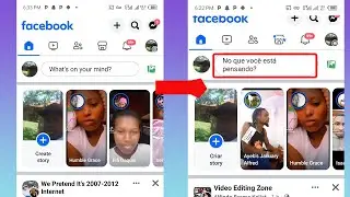 HOW TO CHANGE FACEBOOK LANGUAGE TO PORTUGUESE LANGUAGE