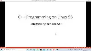 C++ Programming on Linux - Integrate Python and CPP using boost library