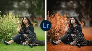 Lightroom Moody Orange Effect Photo Editing | Lightroom Presets Download Free | Lr Editing