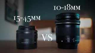 Canon M50 Kit Lens vs. 10-18mm EF-S Lens