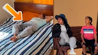 Mi tía Chull Huev0 se orino en la cama y esto paso