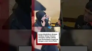 SINTYA MARISCA SERING SALTING SAAT DEKAT DENGAN ABIDZAR, BERHARAP BERJODOH?