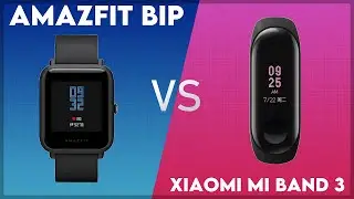 Amazfit Bip vs Xiaomi Mi Band 3 Comparison