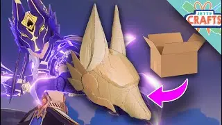 Cyno's Mask/Helmet Tutorial Cardboard Diy