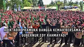Kemping dengan Gen Z dan Milenial, Edy Rahmayadi Bakar Semangat Pramuka