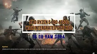 AMD RYZEN 5 PRO 4650G WITH INTEGRATED GRAPHIC