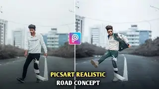 picsart realistic road concept  photo editing  2022 |instagram viral road photo editing |