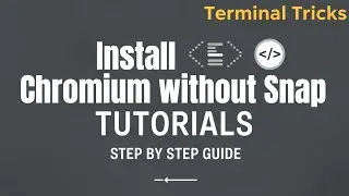 How to Install Chromium Without Snap? [Linux/Ubuntu GUIDE]
