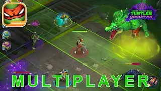 TMNT Splintered Fate - MULTIPLAYER - iOS (Apple Arcade) Gameplay