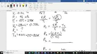 Gas Laws Part 6 - Combined Gas Law