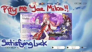 Relying on pity; More pulls on Yae Miko rerun banner [Genshin 3.2 Wishes Week 5]