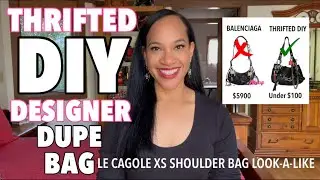 DIY Version of Balenciaga Le Cagole Bag With Charms