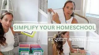 9 tips to SIMPLIFY your HOMESCHOOL!!