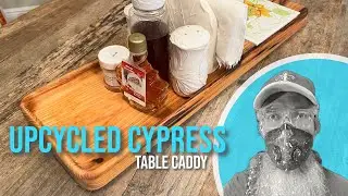 Upcycled Cypress Table Caddy
