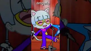 Говорящая Анджела рок звезда в гача лайф! 3 часть