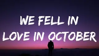 girl in red - we fell in love in october (Lyrics)