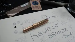 [Unboxing] Kaweco BRONZE Sport Fountain Pen EF
