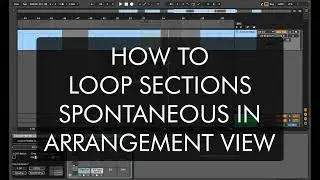 Flexible Looping in Arrangement View in Ableton Live - Max for Live device Run-Through Video