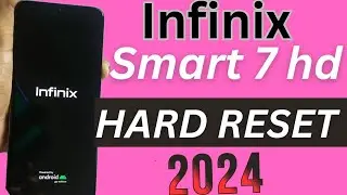 Infinix smart 7 hd (X6516) hard reset forgot pin lock and pattern