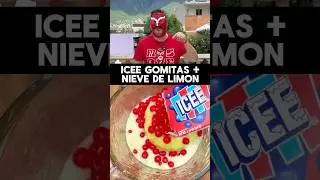 ICEE balls + lemon snow to create this delicious masterpiece 